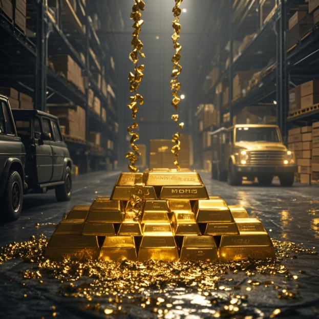 The Great Gold Migration: Market Dynamics Behind the Sharp Decline in London's Gold Reserves
