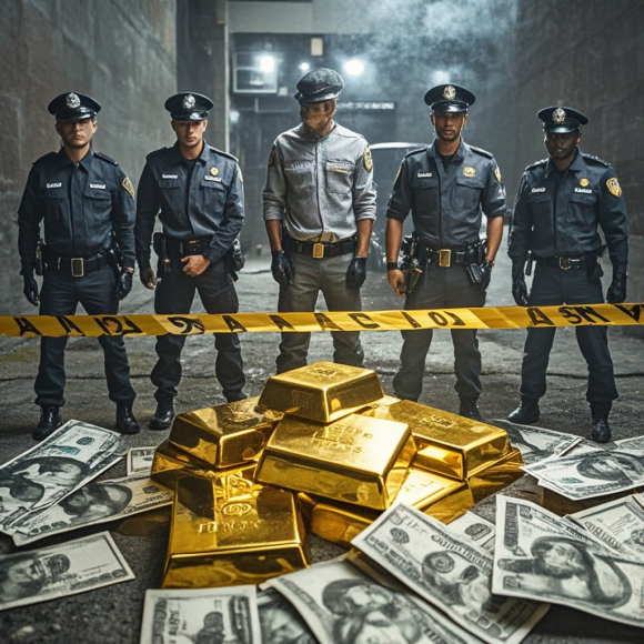  Canada's "Great Gold Heist" Solved: 9 Suspects Involved, 5 Arrested and 4 at Large  