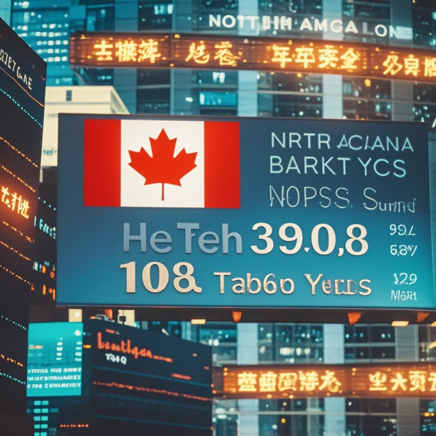  Canadian Bond Yields Plunge Significantly in Late North American Trading, Market Volatility Emerges  